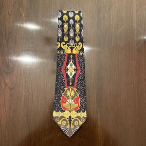 Metropolitan Museum of Art 100% Silk Neck Tie Baroque Luxury Ornate Art Academia